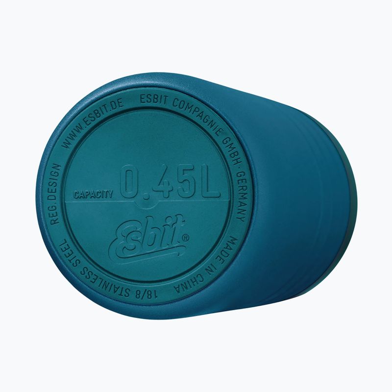 Kubek termiczny Esbit Majoris Stainless Steel Thermo Mug With Flip Top 450 ml polar blue 4
