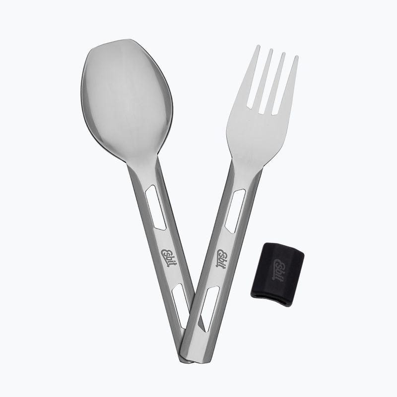 Termos na żywność ze sztućcami Esbit Stainless Steel Food Jug 500 ml black 9