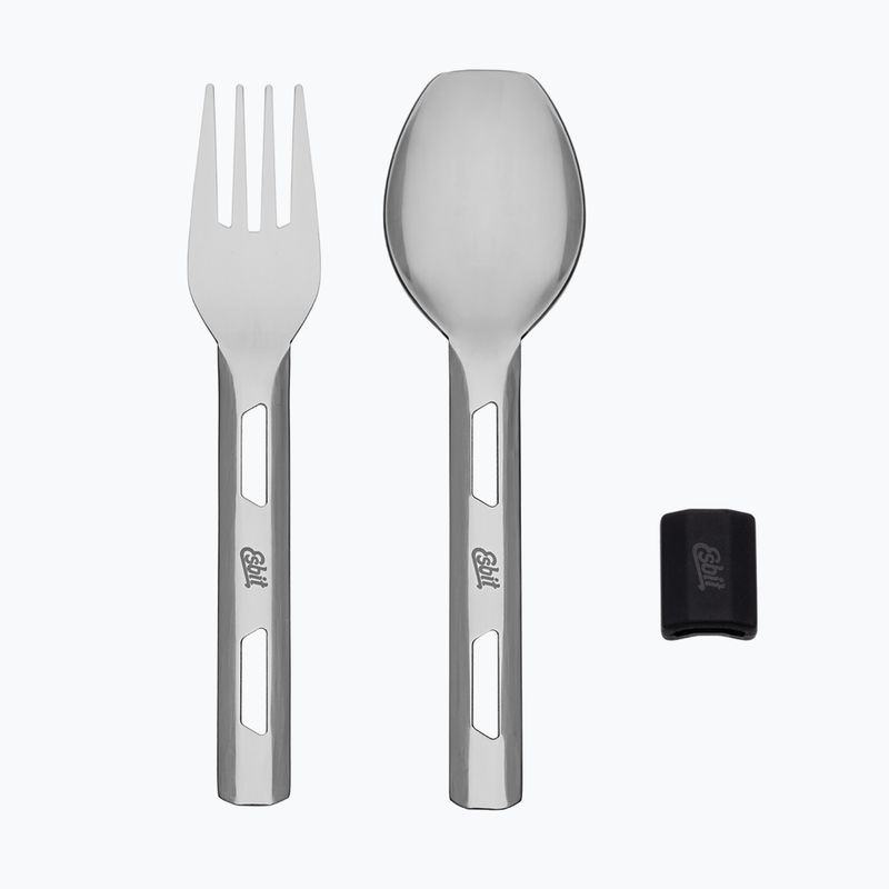 Termos na żywność ze sztućcami Esbit Stainless Steel Food Jug 500 ml black 10