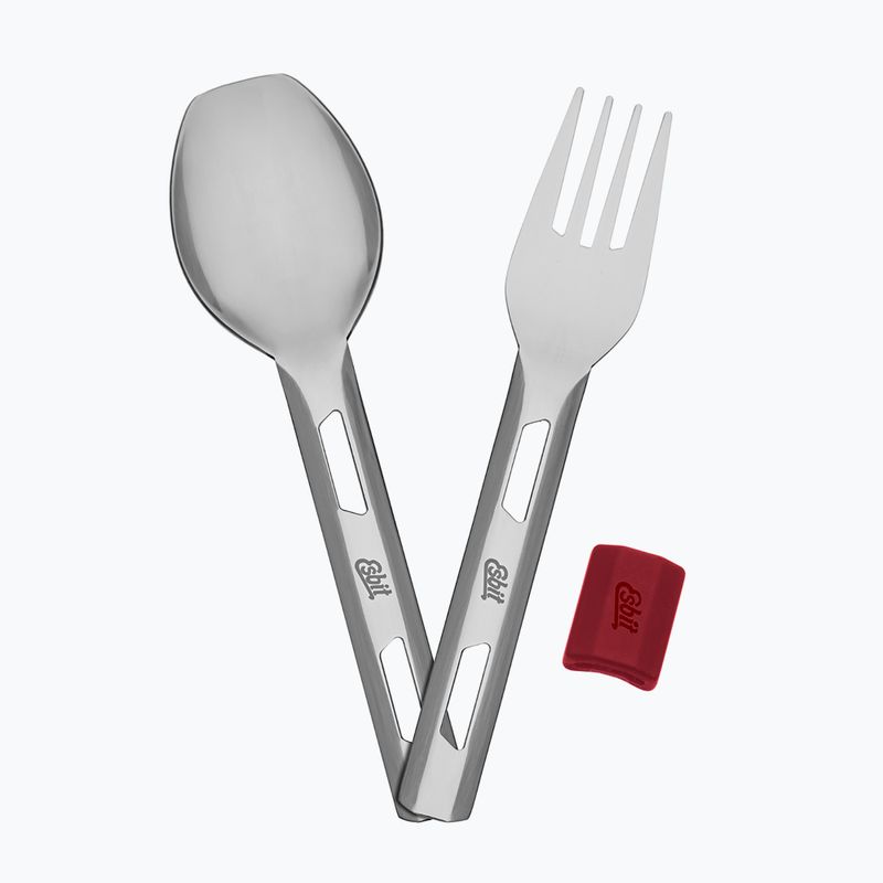 Sztućce Esbit Food Jug Silicone Band burgundy 4