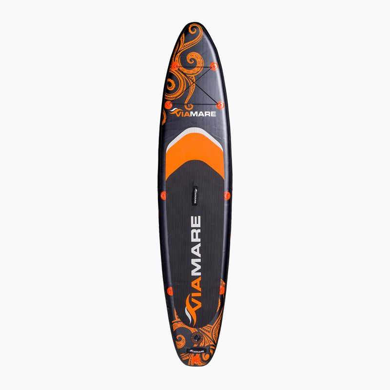 Zestaw deska SUP pompowana Viamare 330 S 10'9" octopus orange/black 3