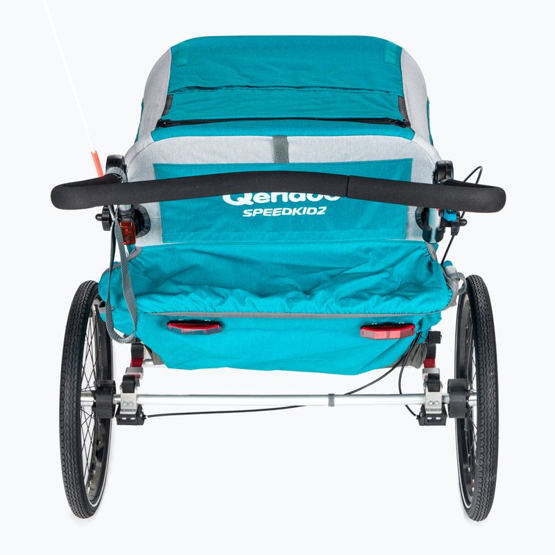 Przyczepka rowerowa Qeridoo Speedkid 2 petrol blue 5