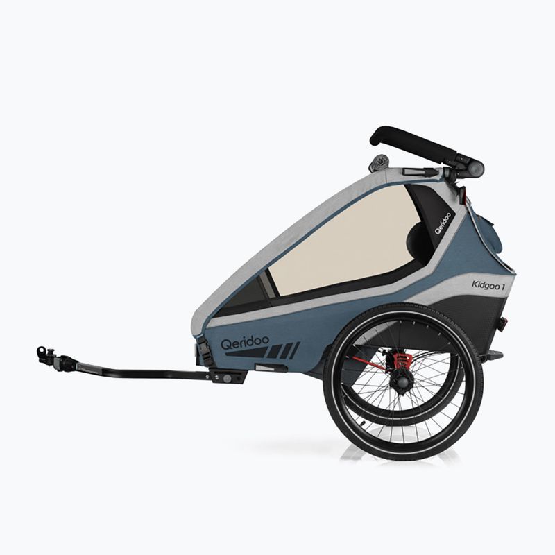 Przyczepka rowerowa Qeridoo KidGoo 1 navy blue 3
