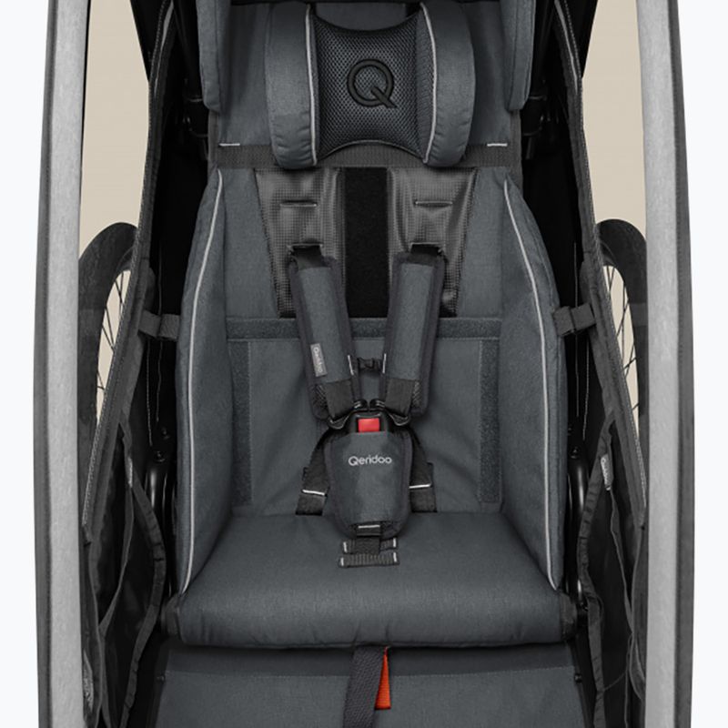 Przyczepka rowerowa Qeridoo KidGoo 1 navy blue 4