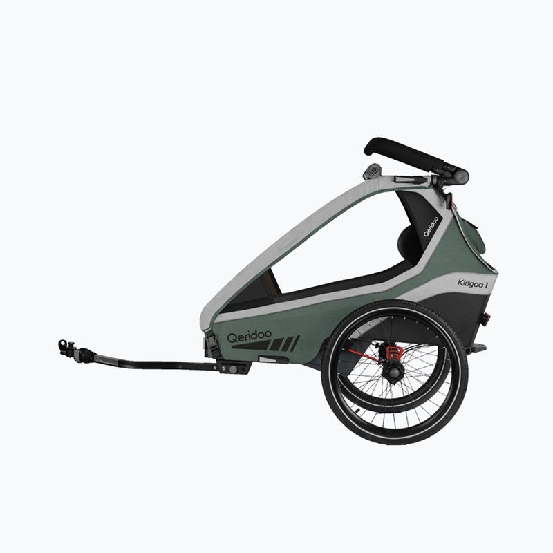 Przyczepka rowerowa Qeridoo KidGoo 1 ivy green 2