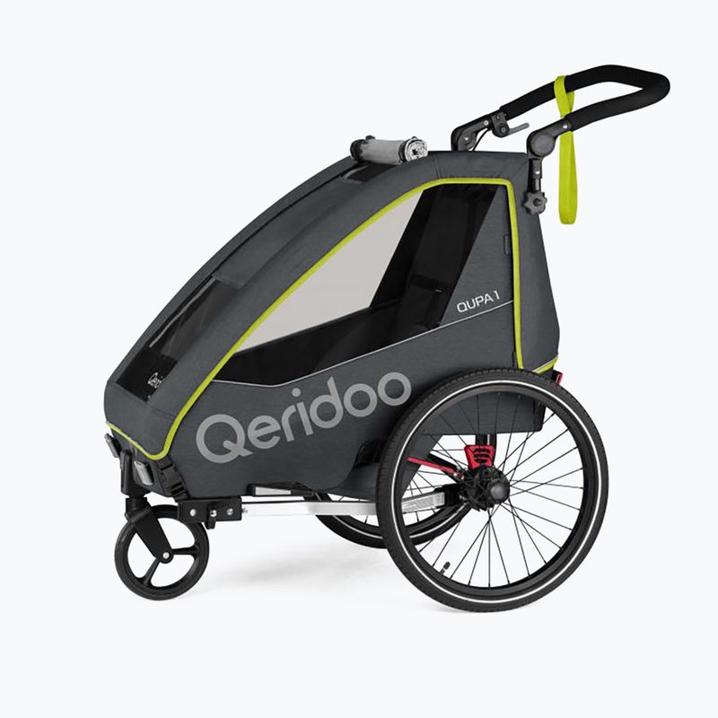 Przyczepka rowerowa Qeridoo Qupa 1 lime