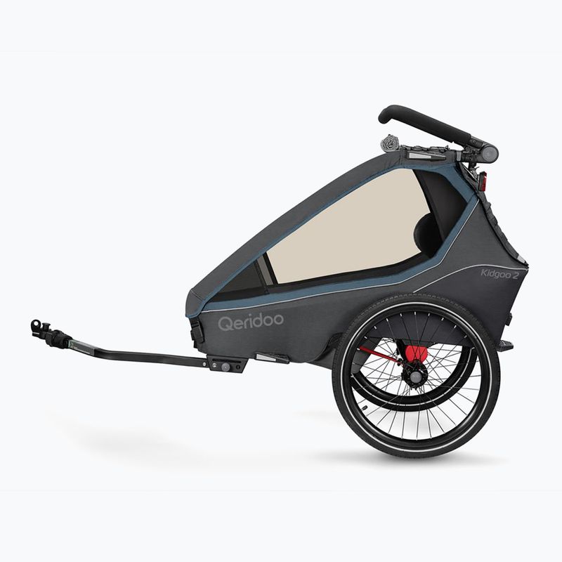Przyczepka rowerowa Qeridoo KidGoo 2 dark navy/blue