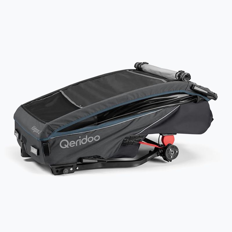 Przyczepka rowerowa Qeridoo KidGoo 2 dark navy/blue 2
