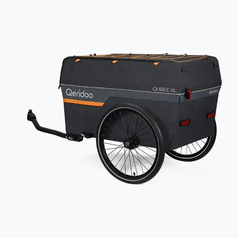 Przyczepka rowerowa Qeridoo Qubee XL gray 3