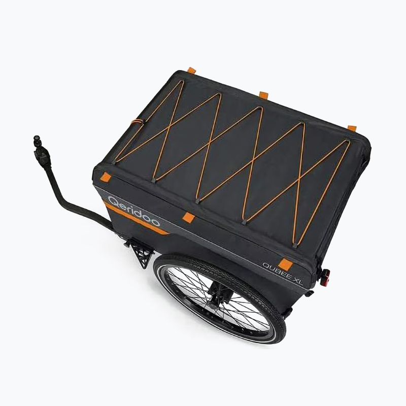 Przyczepka rowerowa Qeridoo Qubee XL gray 4