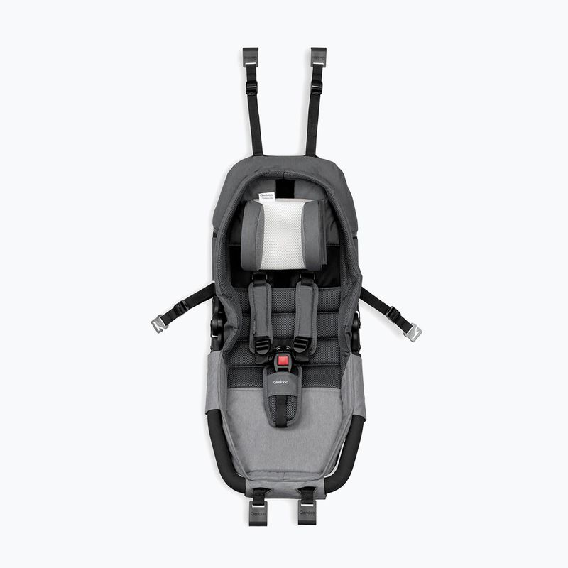 Fotelik do przyczepki Qeridoo Baby Hammock LTD grey 2