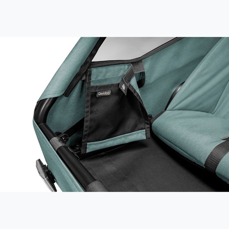 Przyczepka rowerowa Qeridoo Qupa 1 mineral blue 10