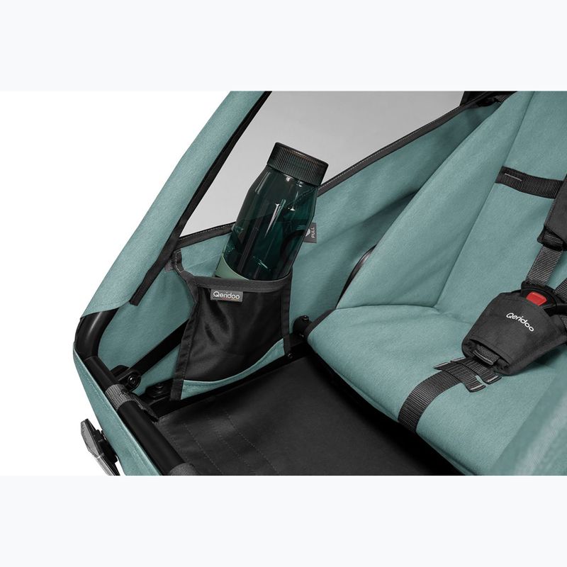 Przyczepka rowerowa Qeridoo Qupa 1 mineral blue 11