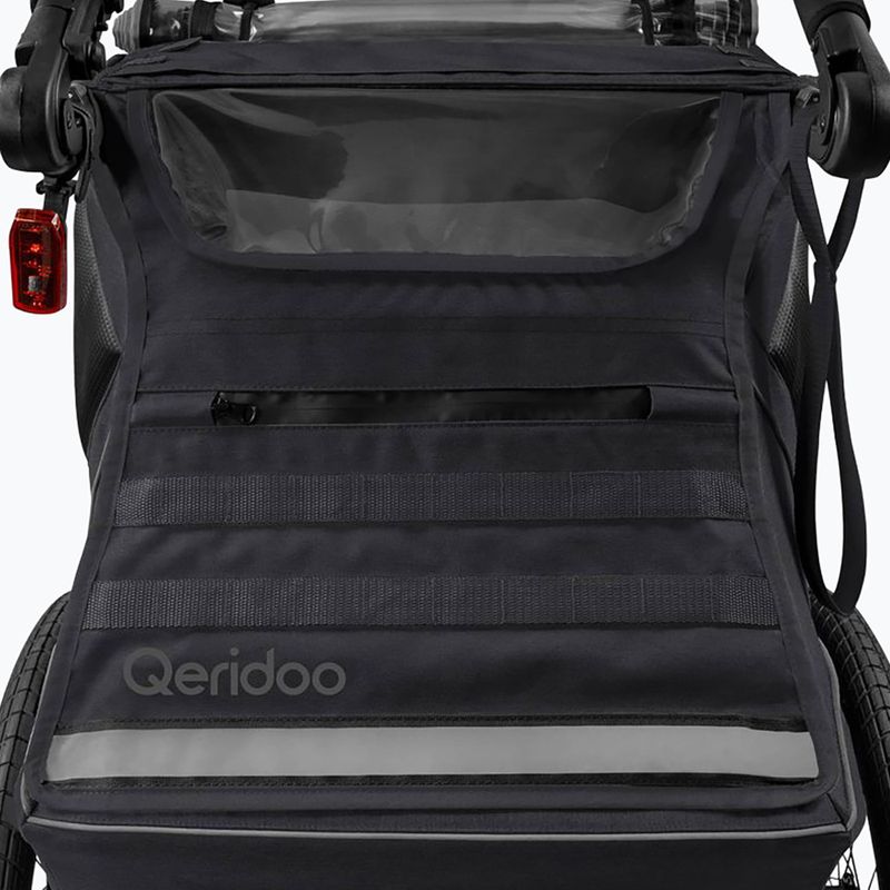 Przyczepka rowerowa Qeridoo Kidgoo 2 phantom grey 6