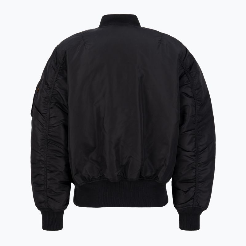 Kurtka męska Alpha Industries MA-1 Heritage black 2