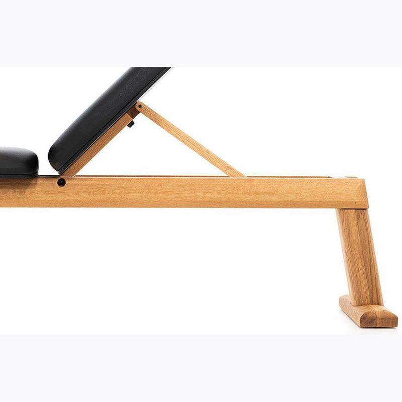 Ławka treningowa NOHrD Bench Press Oak Dąb Skóra Naturalna 4