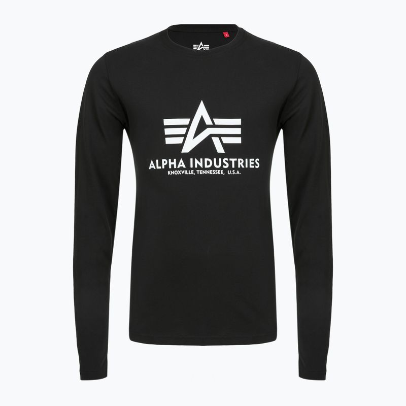 Longsleeve męski Alpha Industries Basic T black