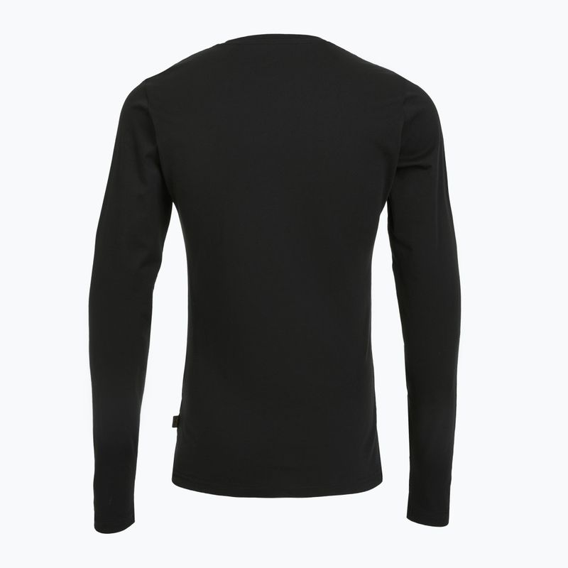 Longsleeve męski Alpha Industries Basic T black 2