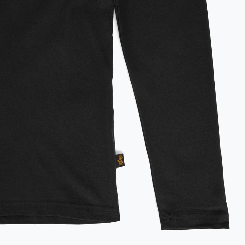 Longsleeve męski Alpha Industries Basic T black 3