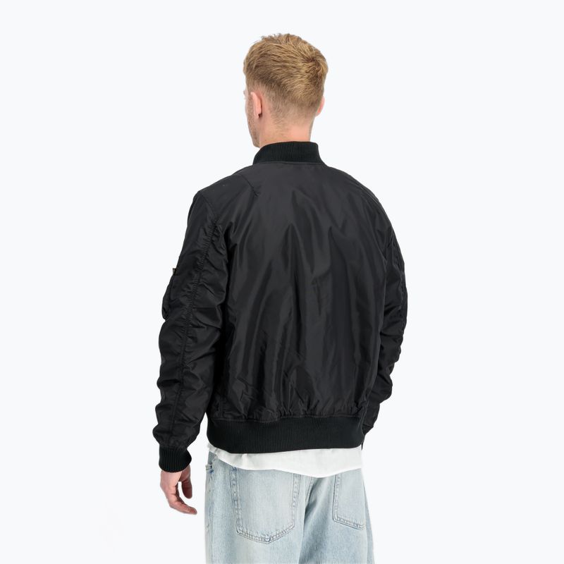 Kurtka męska Alpha Industries MA-1 TT Two Tone Bomber black 3