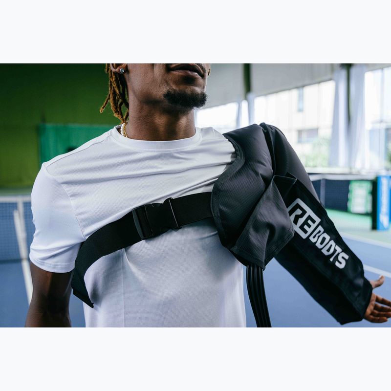 Mankiety do masażu REBOOTS One Arm Cuffs 2.0 black/white 4