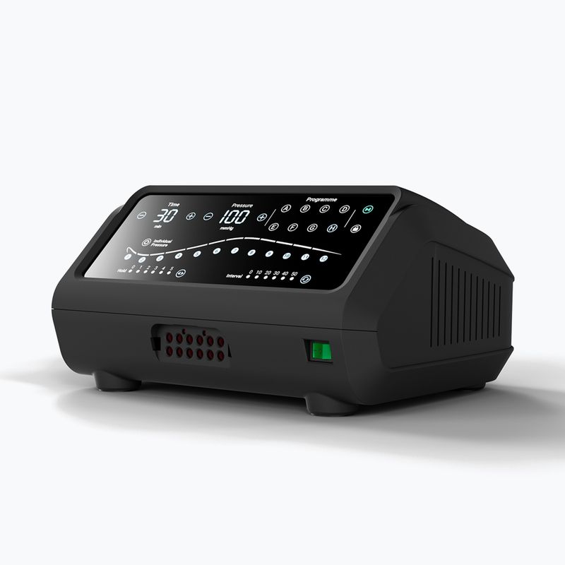 Nogawki do drenażu limfatycznego REBOOTS One Pro Recovery Pants 2.0 2025 Edition black/white/green 2