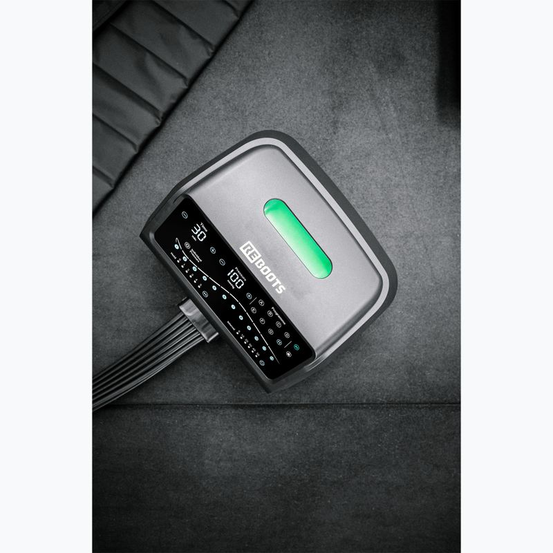 Nogawki do drenażu limfatycznego REBOOTS One Pro Recovery Pants 2.0 2025 Edition black/white/green 7