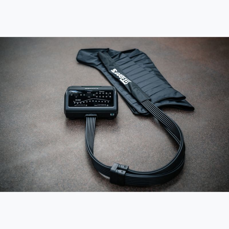 Nogawki do drenażu limfatycznego REBOOTS One Pro Recovery Pants 2.0 2025 Edition black/white/green 8