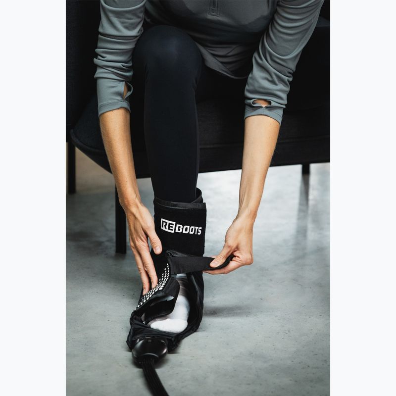 Mankiet do krioterapii z kompresją REBOOTS Ankle black 8