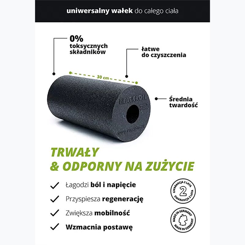 Roller do masażu BLACKROLL Standard black/white/blue 2