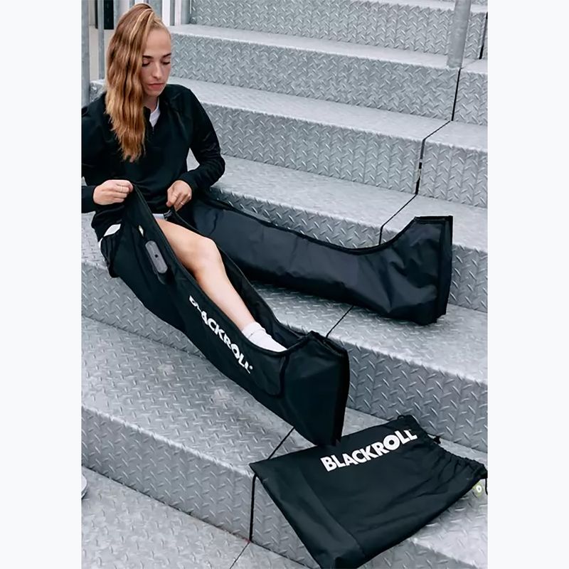 Nogawki regeneracyjne długie BLACKROLL Compression Boots black 3