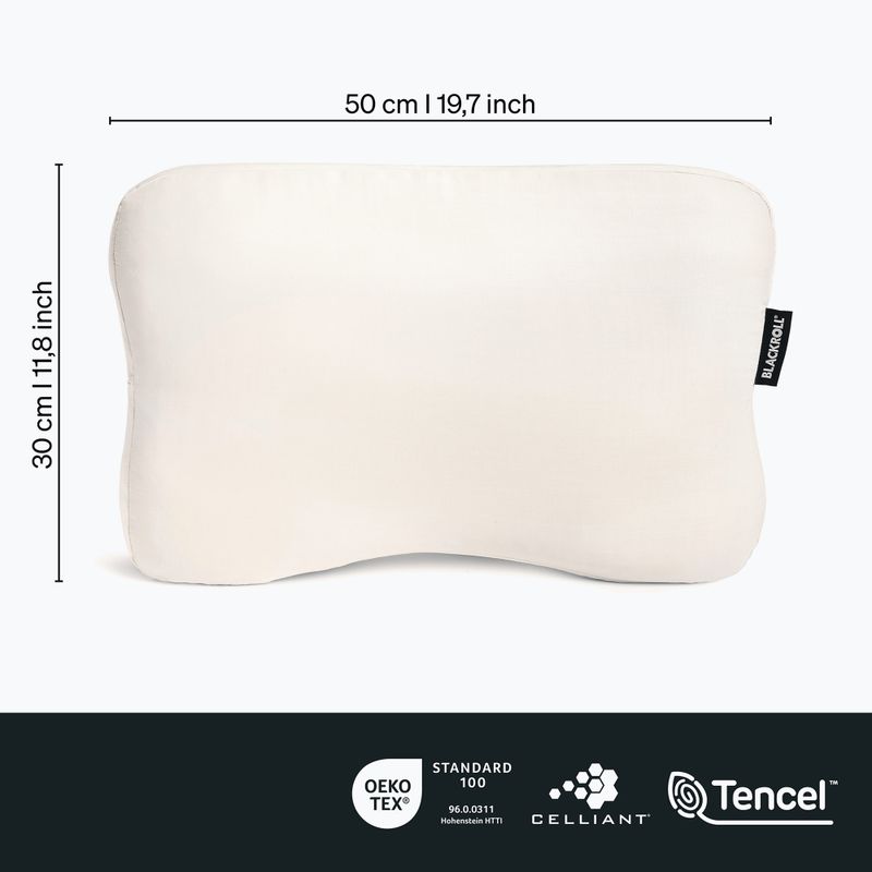 Poszewka na poduszkę BLACKROLL Premium Comfort Pillow off white 3
