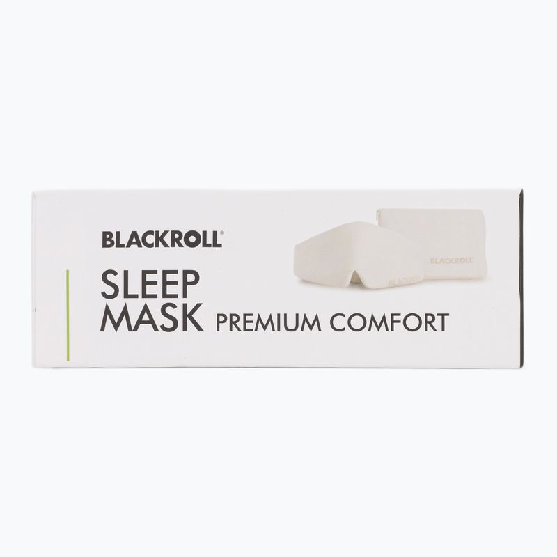 Opaska na oczy BLACKROLL Premium Comfort Sleep off white 2