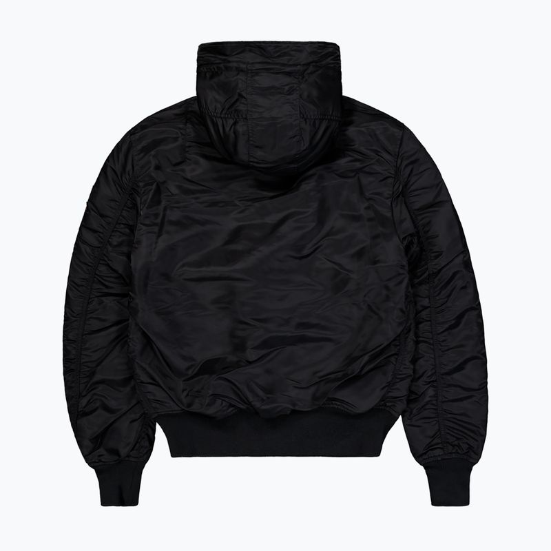 Kurtka męska Alpha Industries MA-1 Hooded Bomber black 7