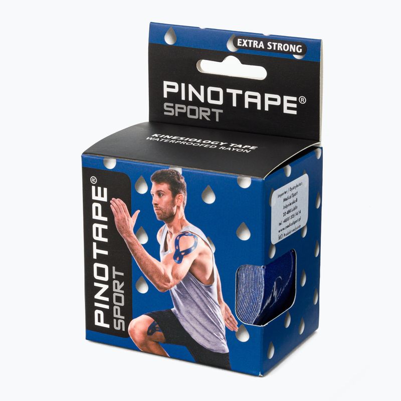 Taśma do kinesiotapingu PinoTape Prosport niebieska 45088