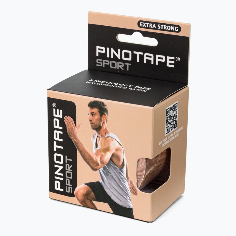 Taśma do kinesiotapingu PinoTape Prosport beżowy 45081