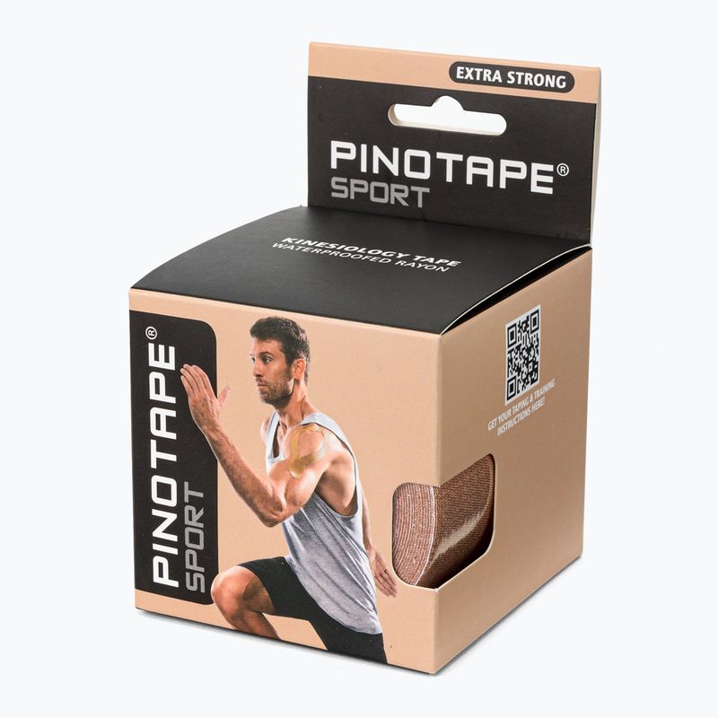 Taśma do kinesiotapingu PinoTape Prosport beżowy 45096