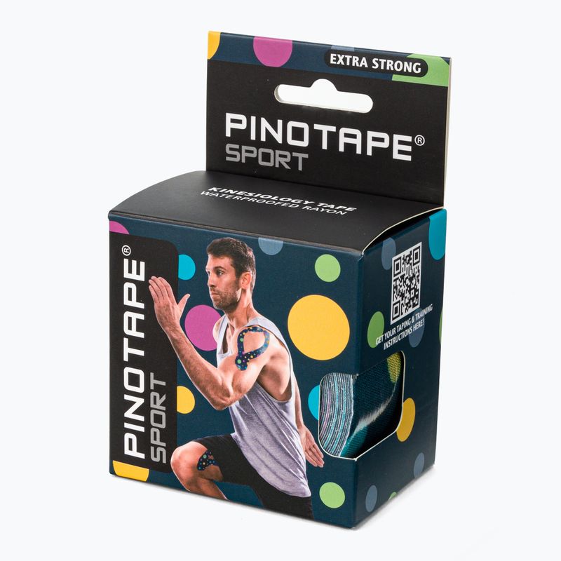 Taśma do kinesiotapingu PinoTape Prosport wielokolorowa 45128