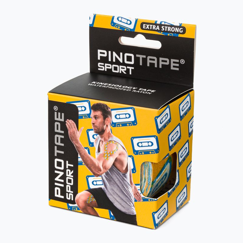 Taśma do kinesiotapingu PinoTape Prosport żółta 45147