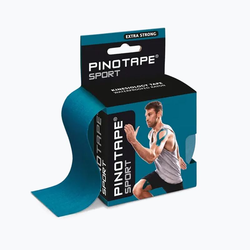 Taśma do kinesiotapingu PinoTape Prosport niebieska 45149