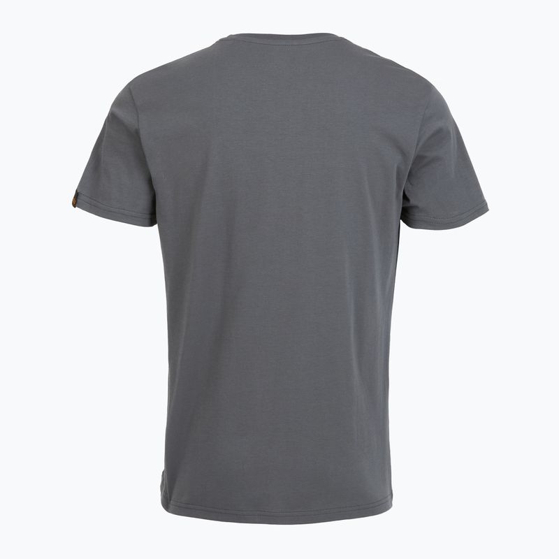 Koszulka męska Alpha Industries Basic greyblack 6