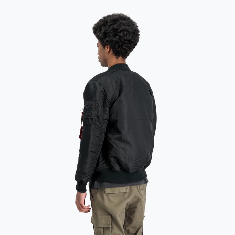 Kurtka męska Alpha Industries MA-1 VF 59 Long Vintage Fit black 3