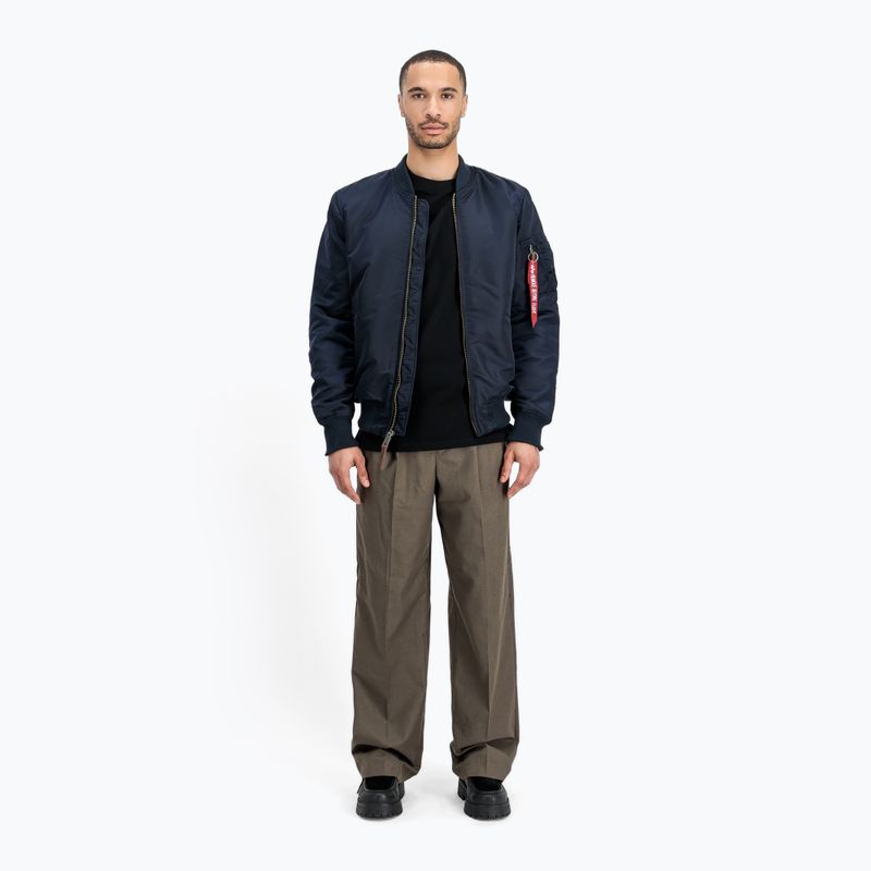 Kurtka męska Alpha Industries MA-1 VF 59 Long Vintage Fit rep.blue 2