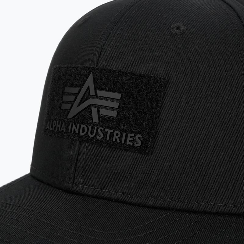 Czapka z daszkiem Alpha Industries VLC black 4