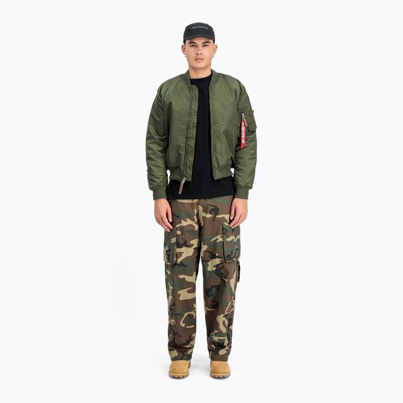 Kurtka męska Alpha Industries MA-1 VF 59 Vintage Fit Bomber dark green 2
