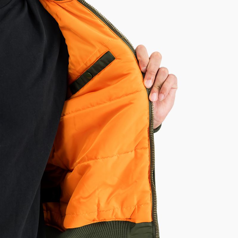 Kurtka męska Alpha Industries MA-1 VF 59 Vintage Fit Bomber dark green 5