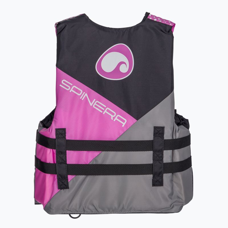 Kamizelka asekuracyjna damska SPINERA Deluxe Woman Nylon 50N pink 2