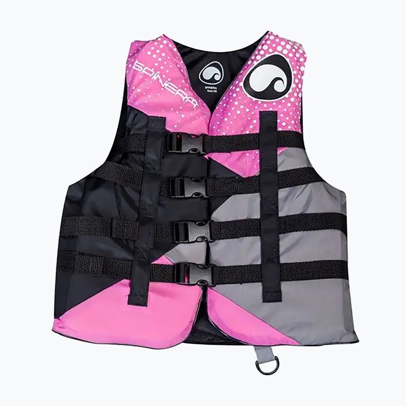 Kamizelka asekuracyjna damska SPINERA Deluxe Woman Nylon 50N pink 4