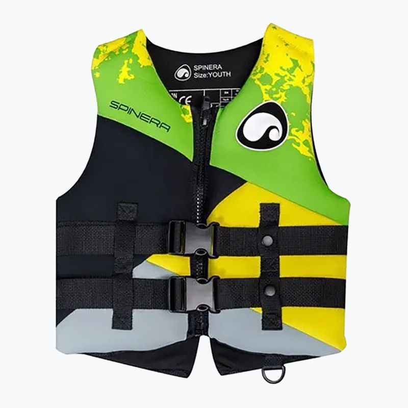 Kamizelka asekuracyjna dziecięca SPINERA Relax Youth Neopren 50N green/yellow