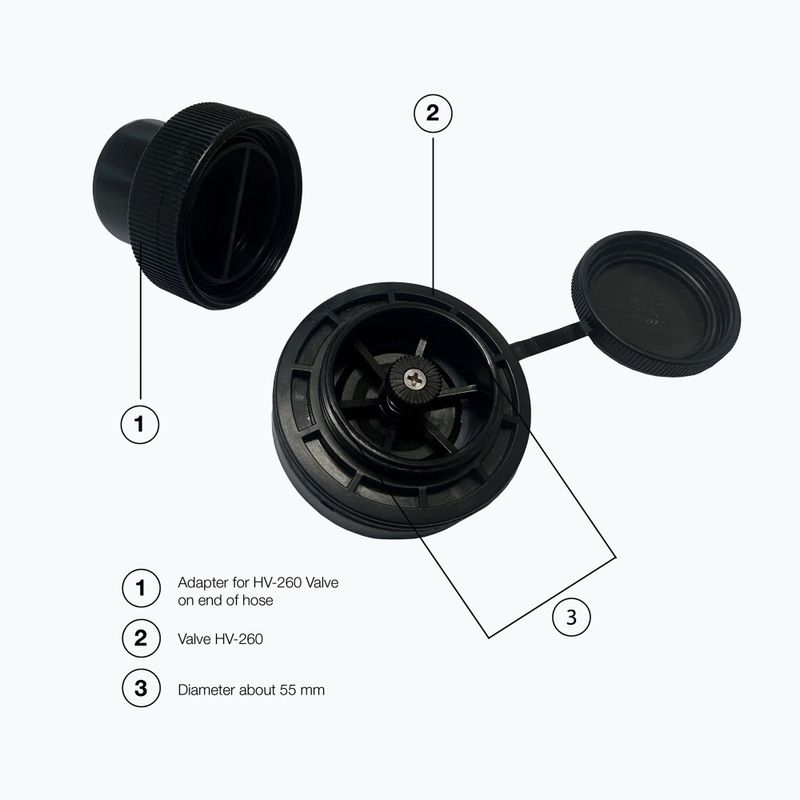 Wąż do pompki SPINERA EPDM 2mx40mm 2